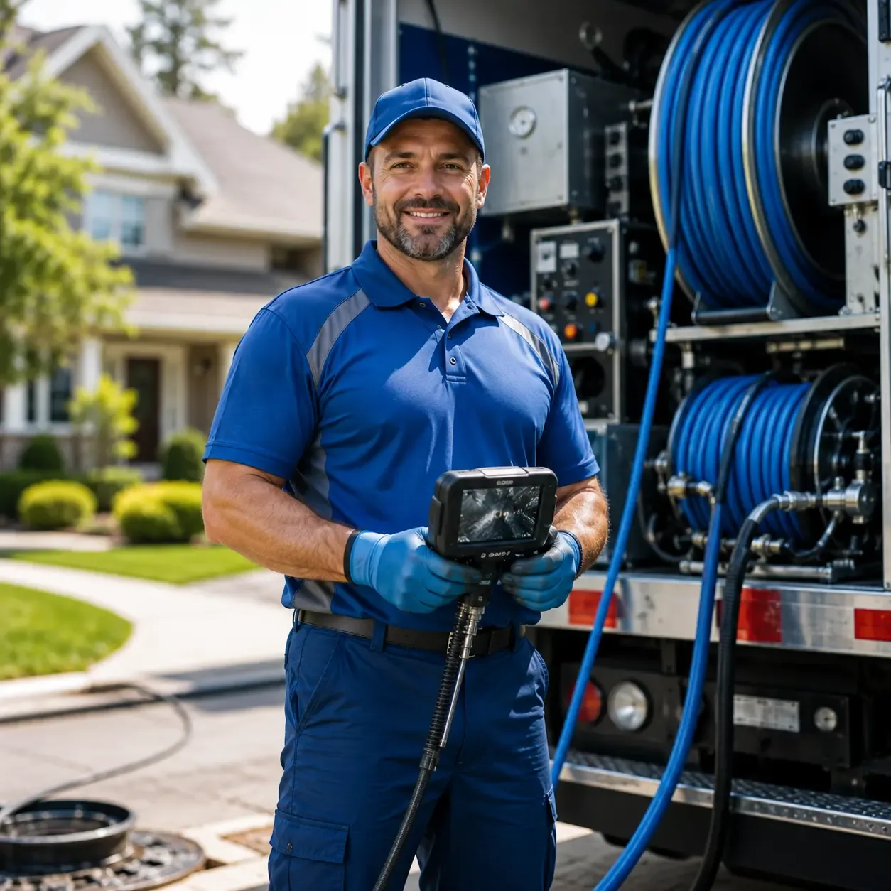 Local outdoor drain cleaning specialists in Porter Ranch, CA